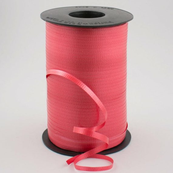 Curling Ribbon |   3/16" Curling Ribbon Crimped: Bright Red (550 Yards) Curling Ribbon Curling Ribbon