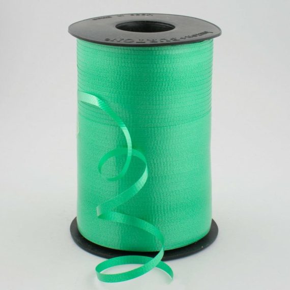 Curling Ribbon |   3/16" Curling Ribbon Crimped: Emerald Green (550 Yards) Curling Ribbon Curling Ribbon