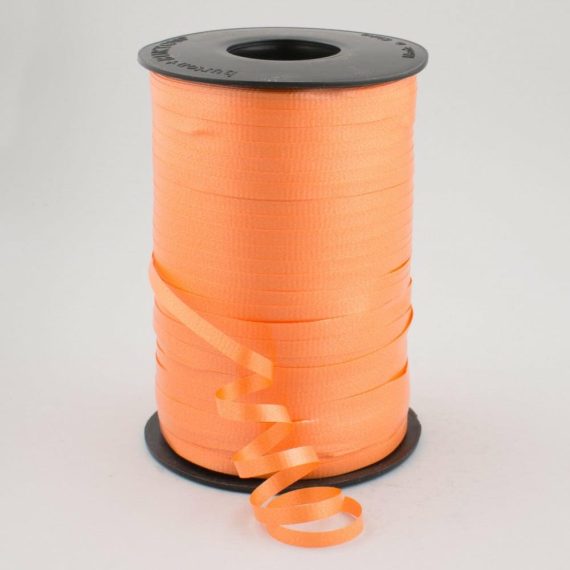 Curling Ribbon |   3/16" Curling Ribbon Crimped: Orange (550 Yards) Curling Ribbon Curling Ribbon