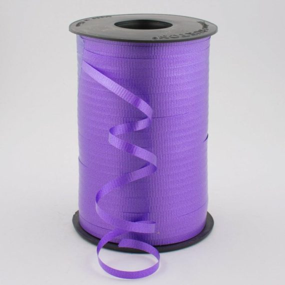 Curling Ribbon |   3/16" Curling Ribbon Crimped: Purple (550 Yards) Curling Ribbon Curling Ribbon