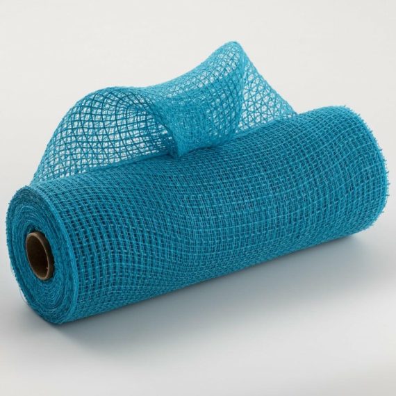 Fabric Mesh |   10" Check Fabric Mesh: Turquoise Deco Mesh Blue,Turquoise