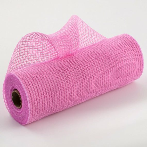 Fabric Mesh |   10" Stripe Fabric Mesh: Pink Deco Mesh Fabric Mesh