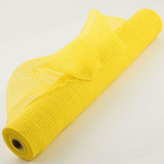 Fabric Mesh |   21" Fabric Mesh: Daffodil Yellow Deco Mesh Daffodil Yellow