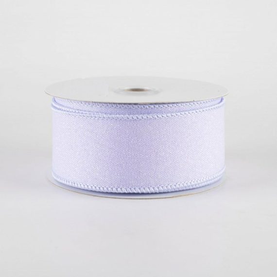 Fabric Ribbon |   1.5" Crystal Shine Ribbon: Light Lavender (10 Yards) Fabric Ribbon Fabric Ribbon