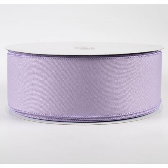 Fabric Ribbon |   2.5" Diagonal Weave Fabric Ribbon: Lavender (50 Yards) Fabric Ribbon Fabric Ribbon