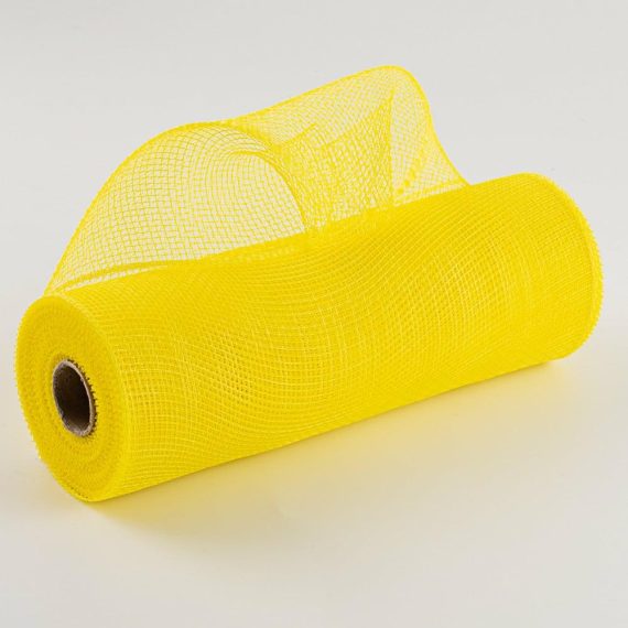 Poly Deco Mesh |   10" Value Deco Mesh: Yellow Deco Mesh Poly Deco Mesh