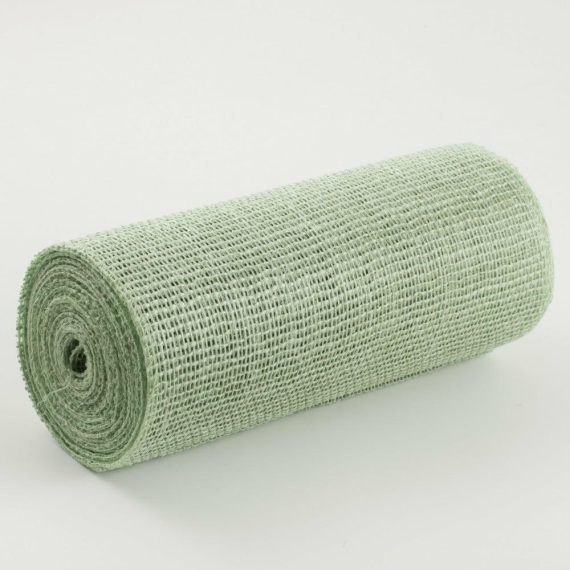 Burlap And Jute Deco Mesh |   10" Jute Net Burlap Ribbon: Mint Green (10 Yards) Burlap And Jute Deco Mesh Burlap And Jute Deco Mesh