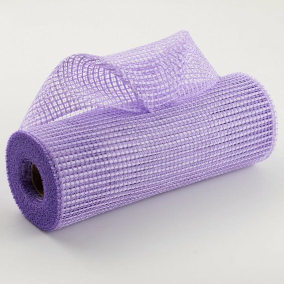 Poly Deco Mesh |   10" Wide Strip Mesh: Lavender Deco Mesh Lavender Purple